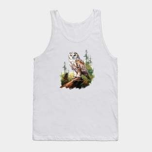 Great Horned Owl Tank Top